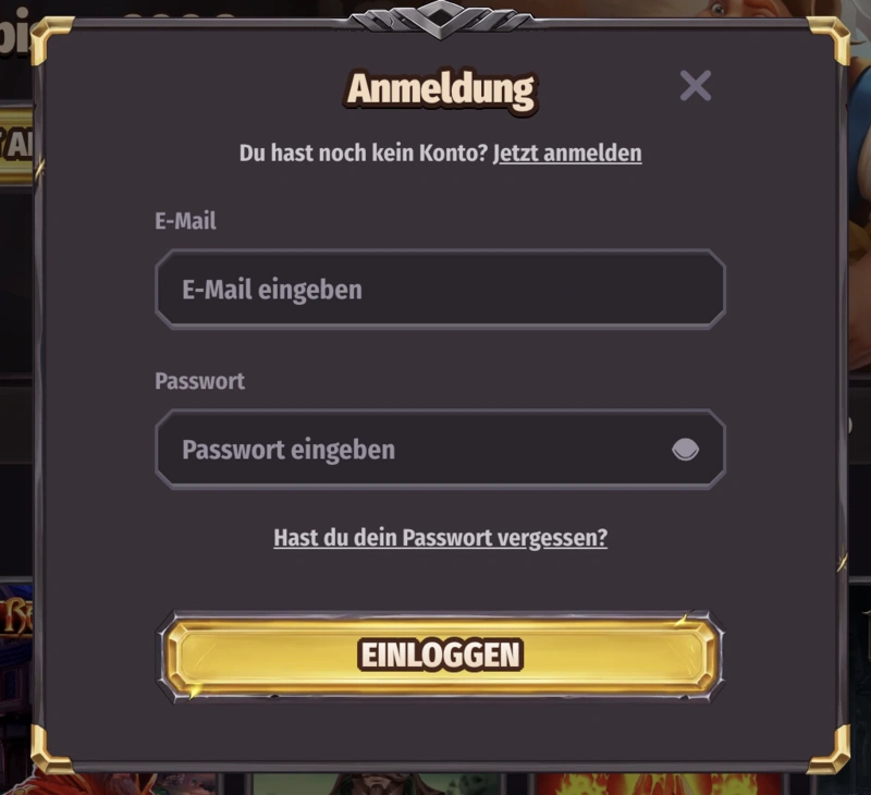 Dragonia Login